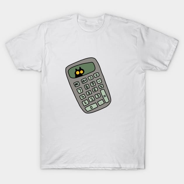 Catculator T-Shirt by zoez